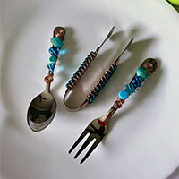 Appetizer or charcuterie 3 piece serving set 